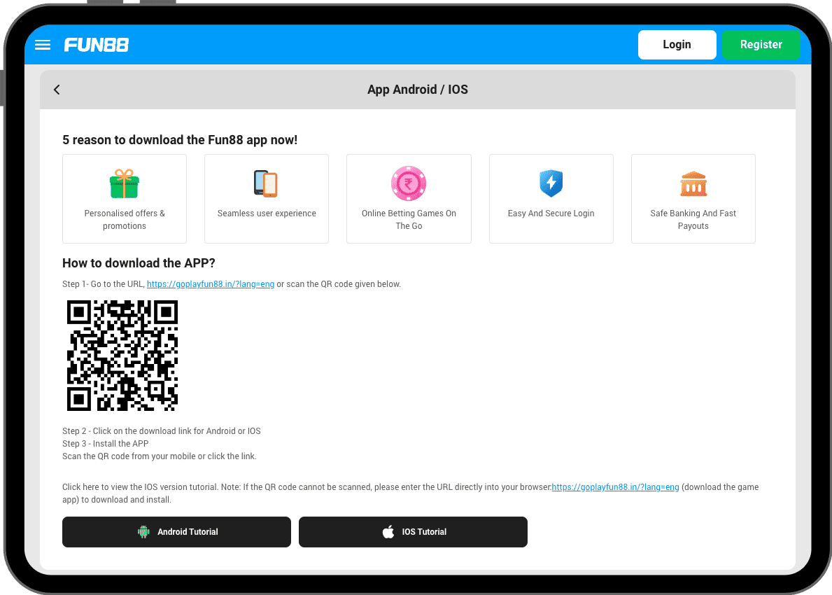 Lοg іn аnd fіnd thе Fun88 Αndrοіd/іОЅ арр Lοg іn аnd fіnd thе Fun88 Αndrοіd/іОЅ арр