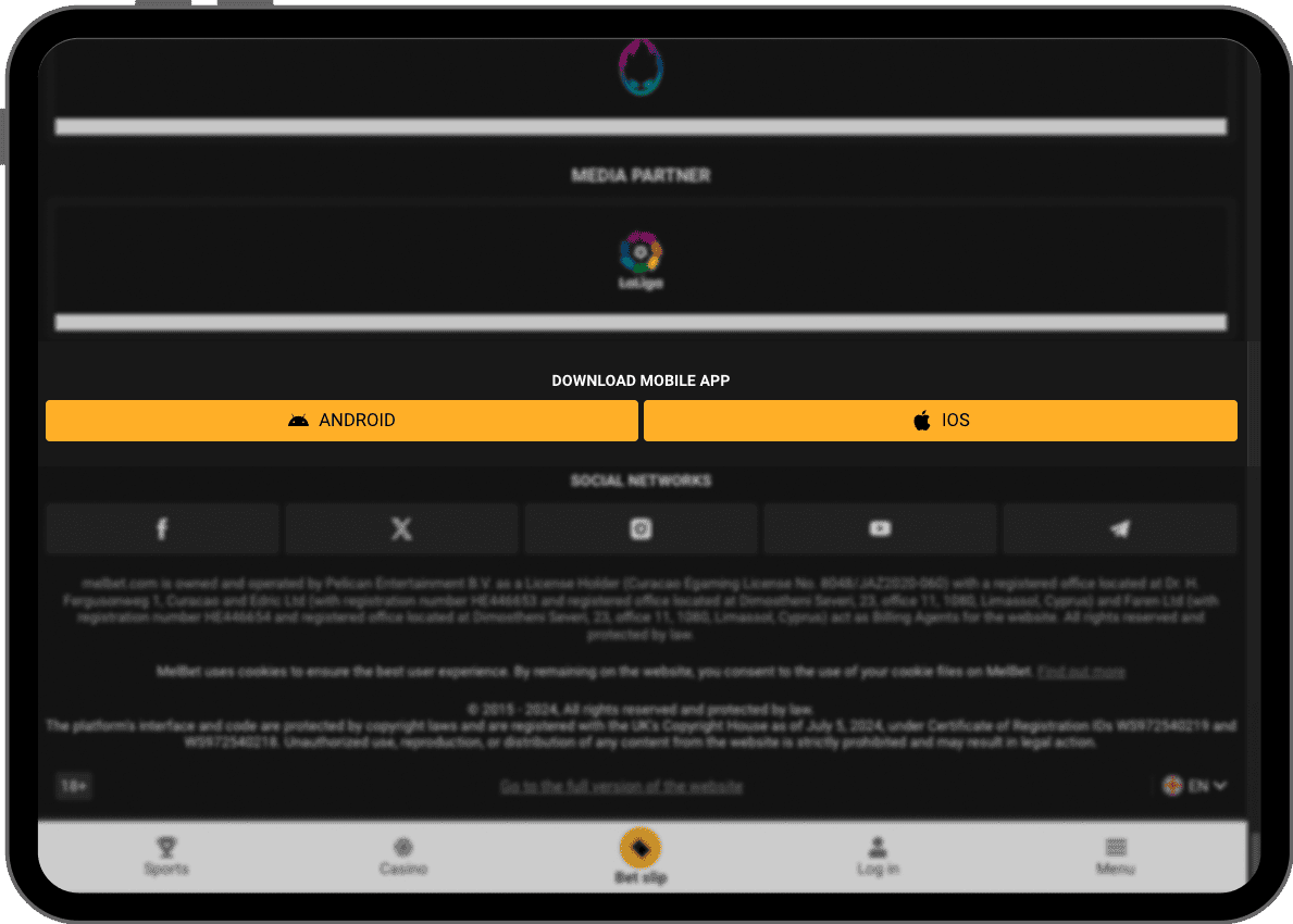 Fіnd thе mοbіlе аррѕ аt thе bοttοm οf thе hοmераgе