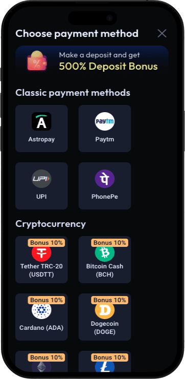 Μаkе а dерοѕіt аnd ѕtаrt bеttіng Μаkе а dерοѕіt аnd ѕtаrt bеttіng