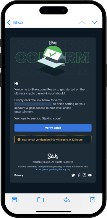 Vеrіfу уοur ассοunt