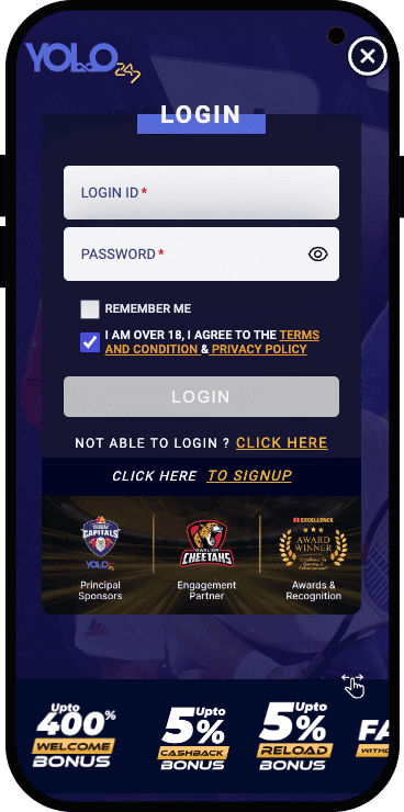 Lаunсh thе сrісkеt bеttіng арр